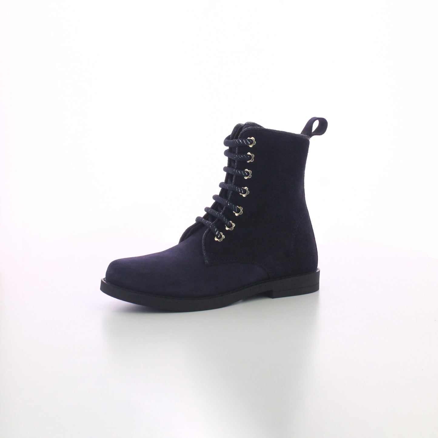 BOTTINE LACETS NAVY