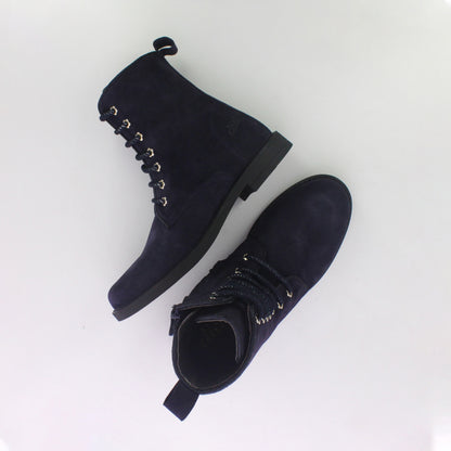 BOTTINE LACETS NAVY